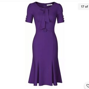 Muxxn retro mermaid dress